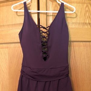 Size 8 swimsuit one-piece with skirt